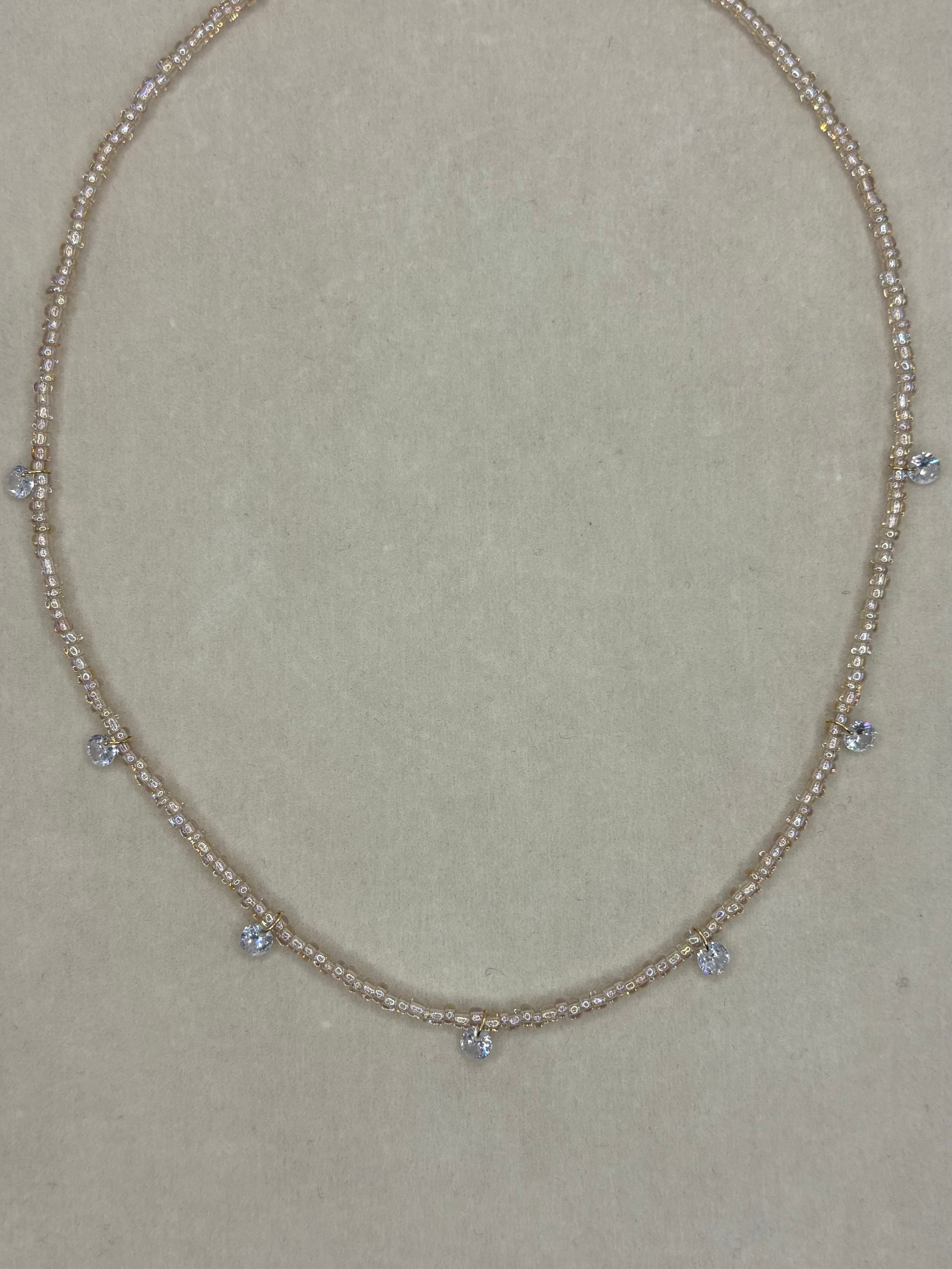 Choker Light Pink