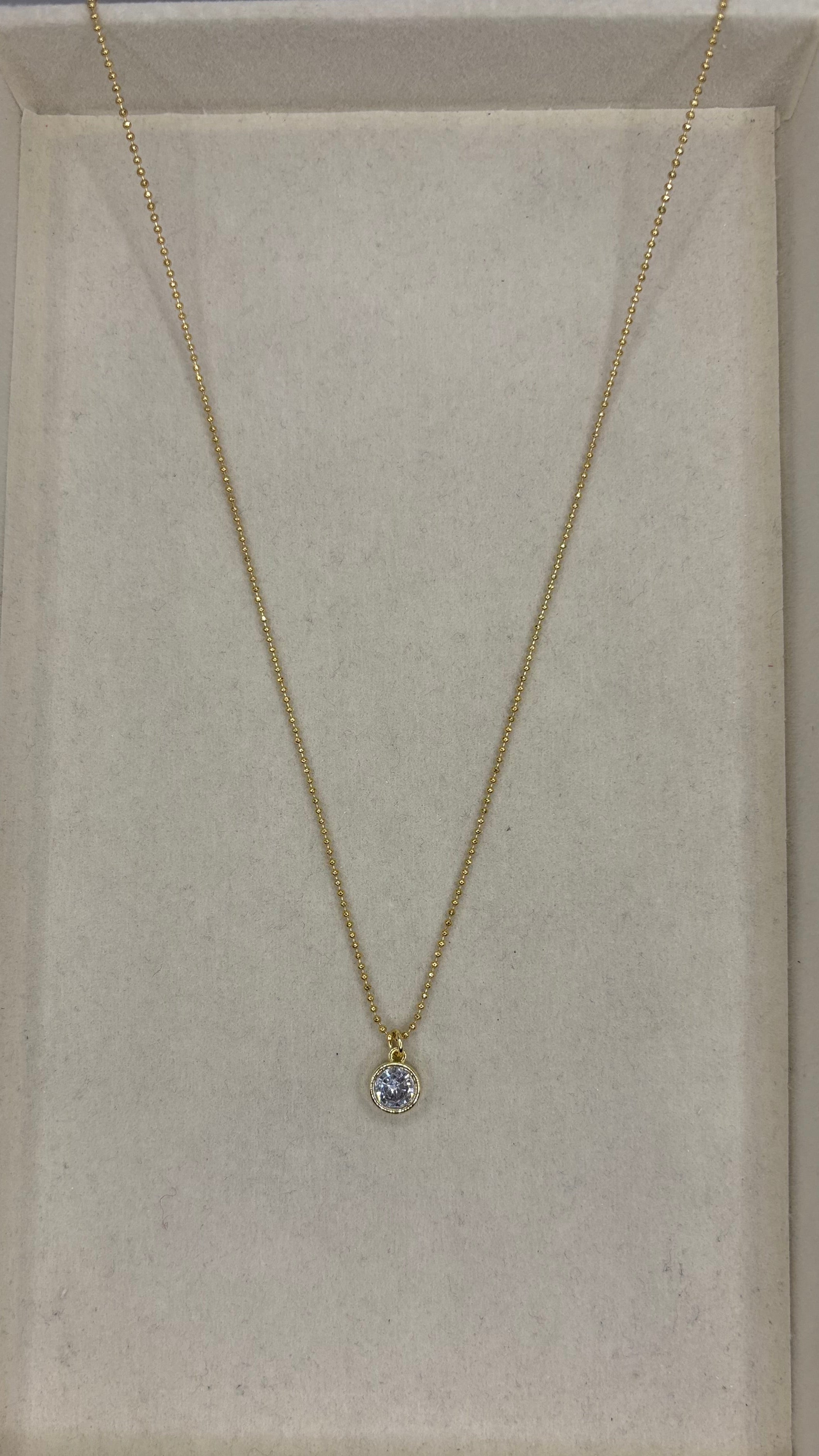Collar Zirconia con bisel