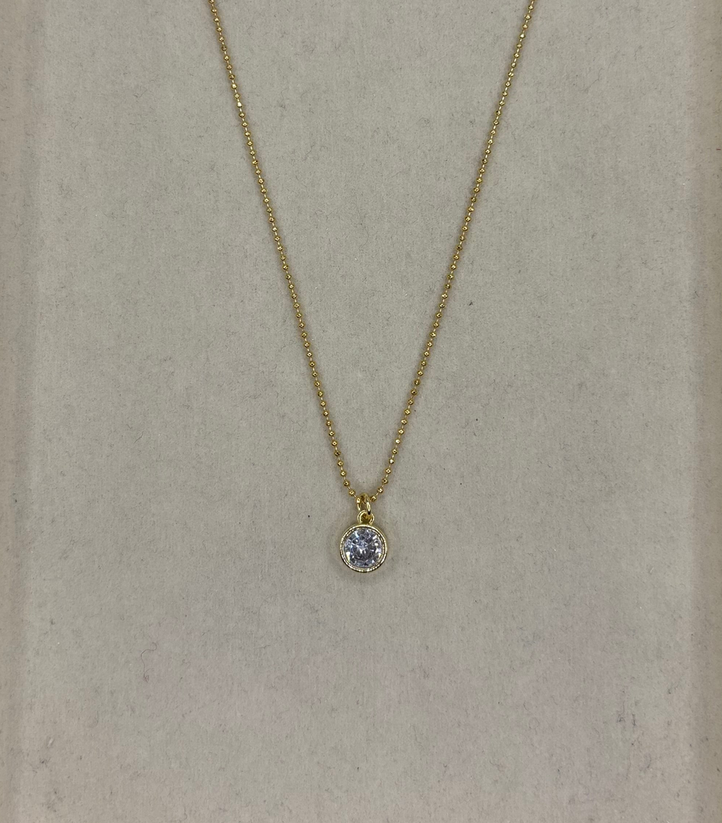 Collar Zirconia con bisel