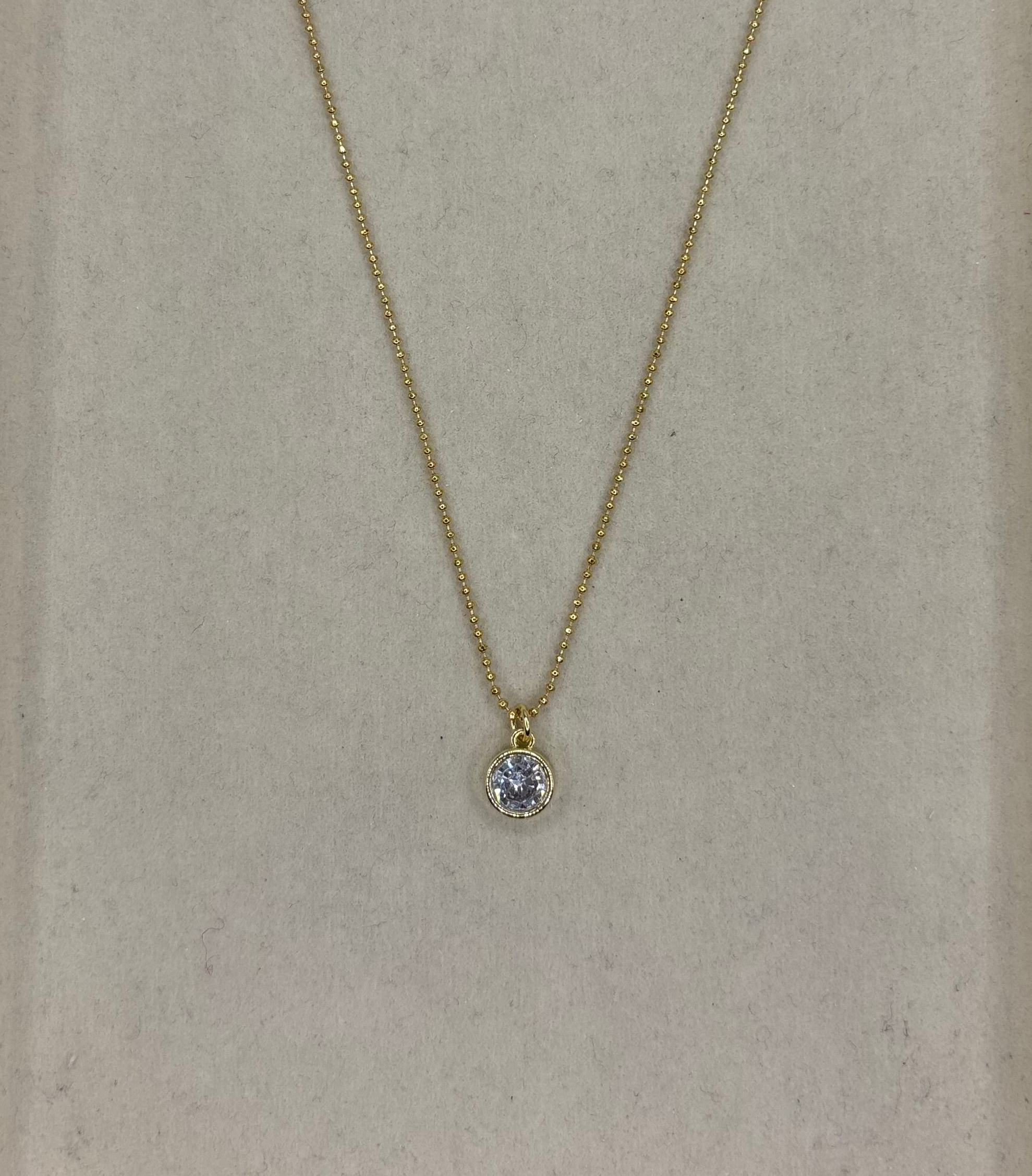 Collar Zirconia con bisel