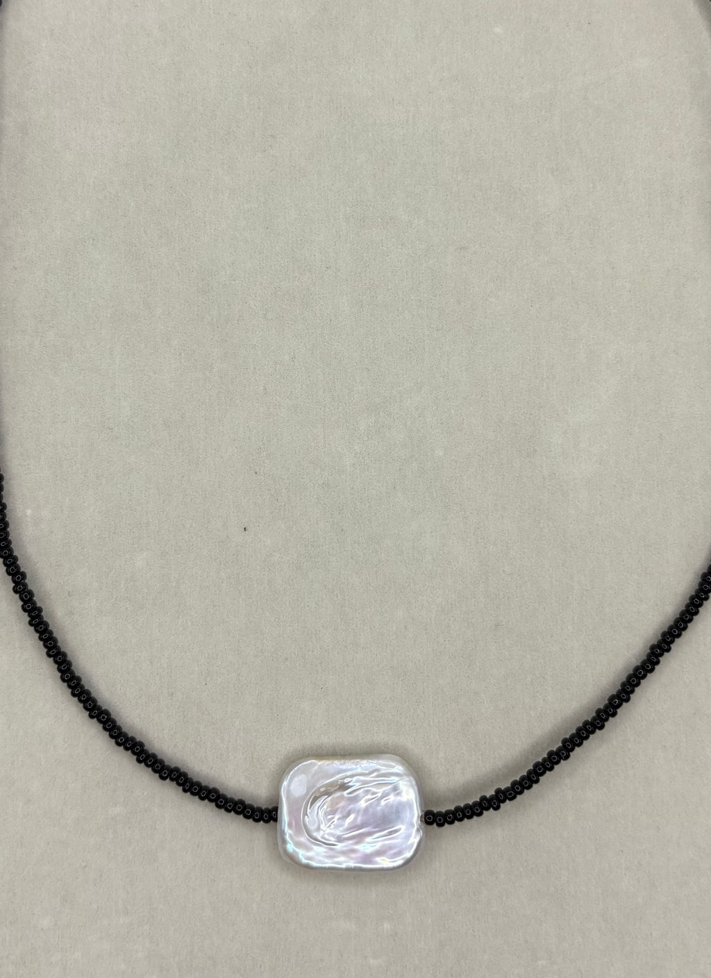 Collar Perla solitaria