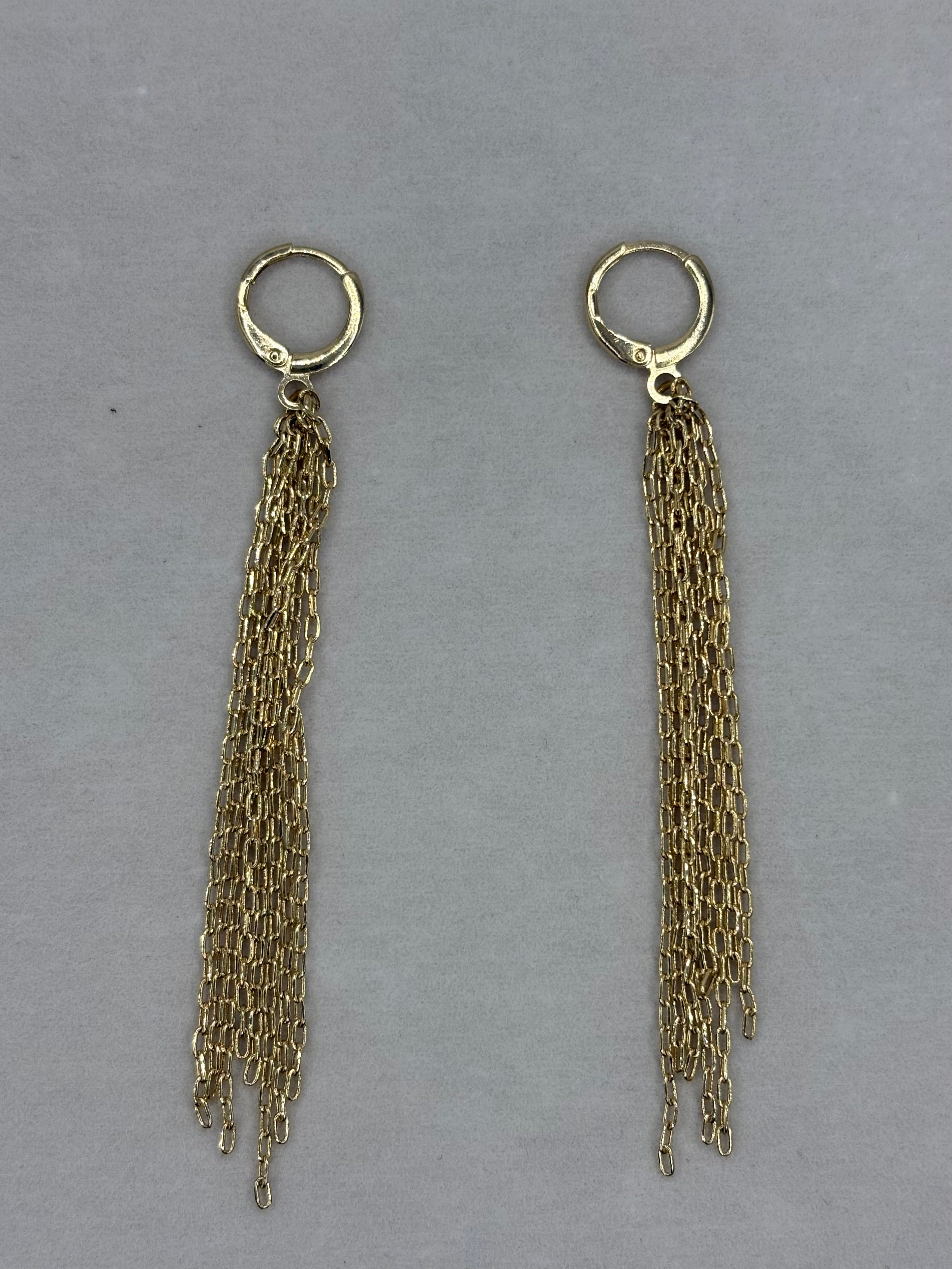 Aretes Lluvia