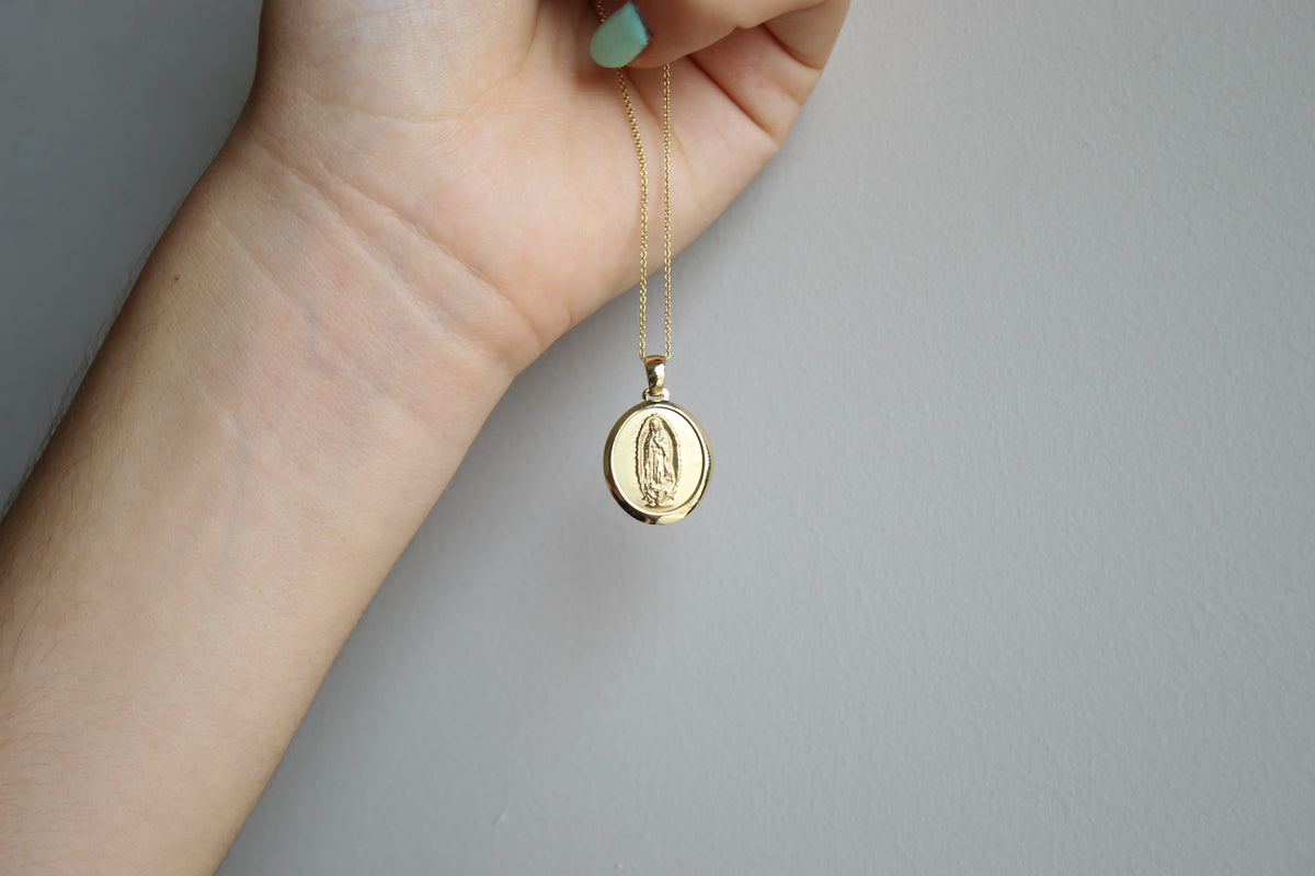 Medalla Vírgen de Guadalupe