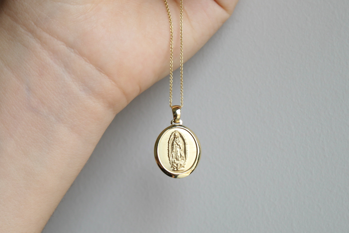 Medalla Vírgen de Guadalupe